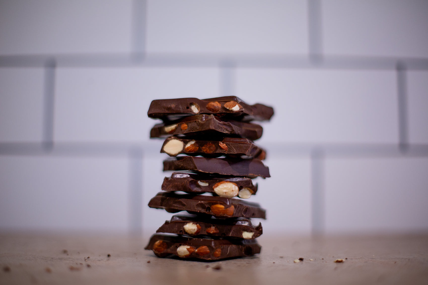 Ashers Dark Almond Bark