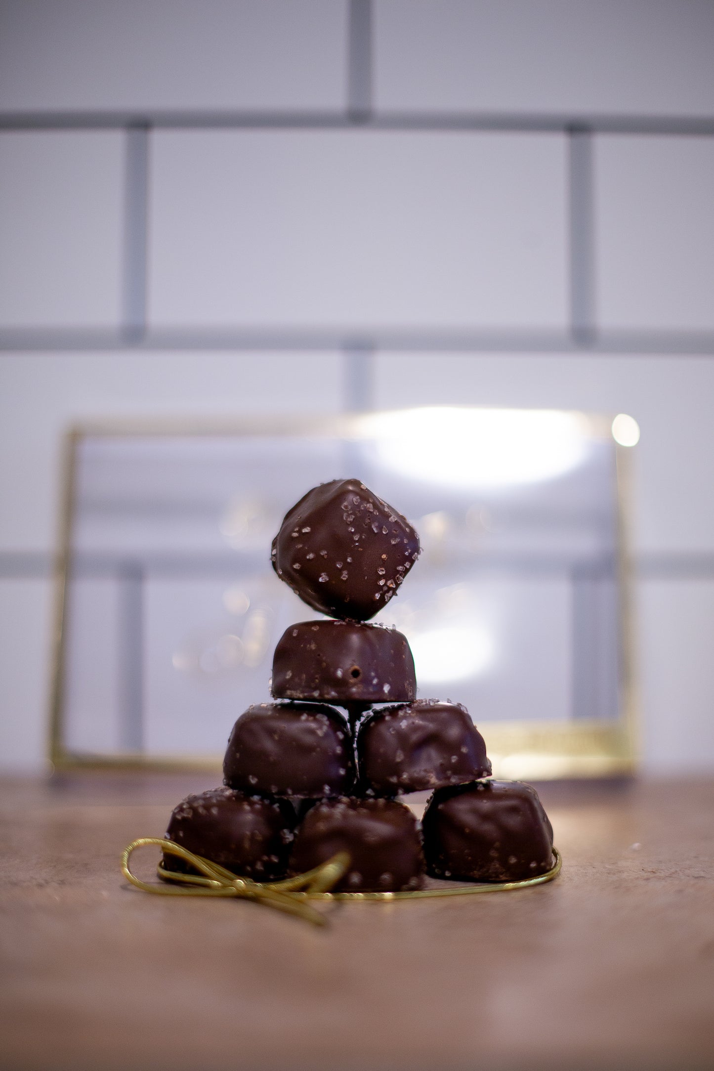 Dark Chocolate Sea Salt Caramels