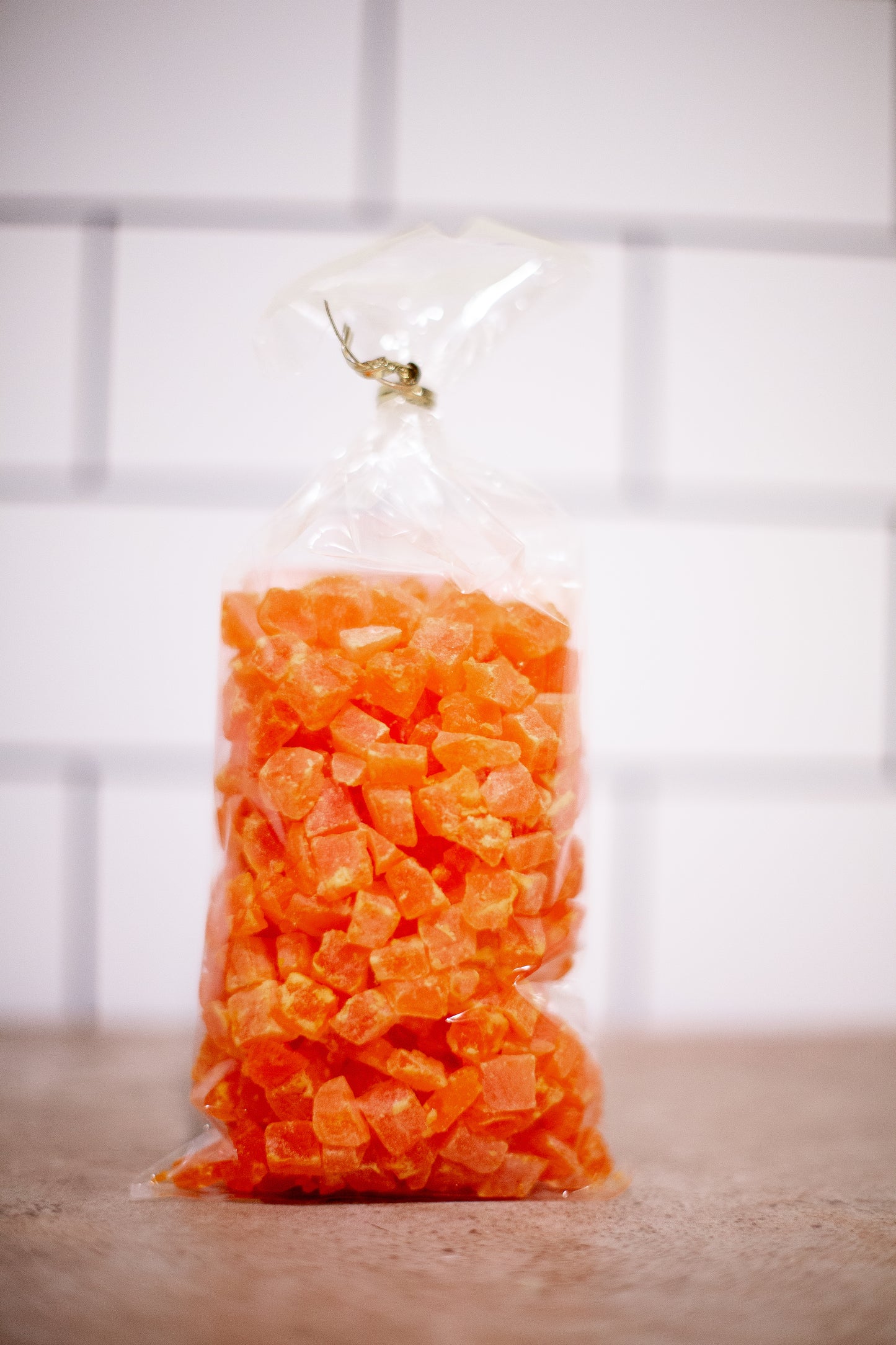 Diced Dried Papaya