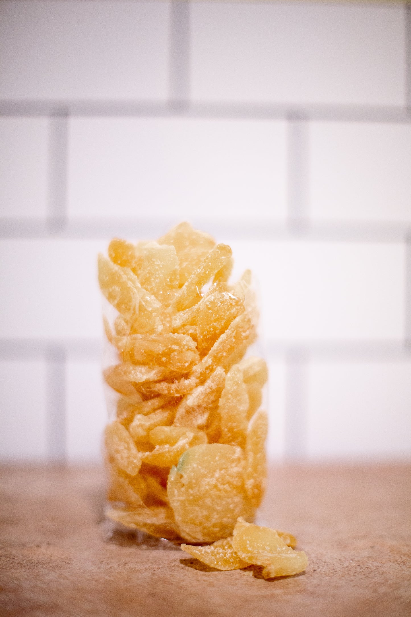 Crystallized Dried Ginger Sliced