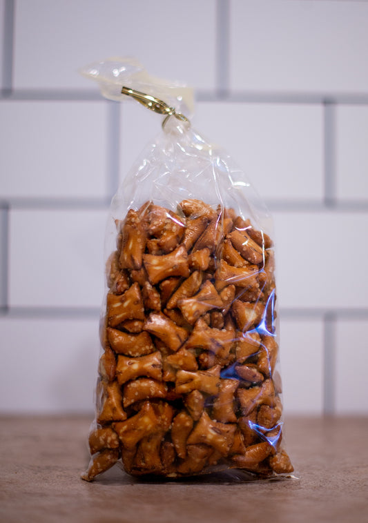 Peanut Butter Filled Pretzel Nubs