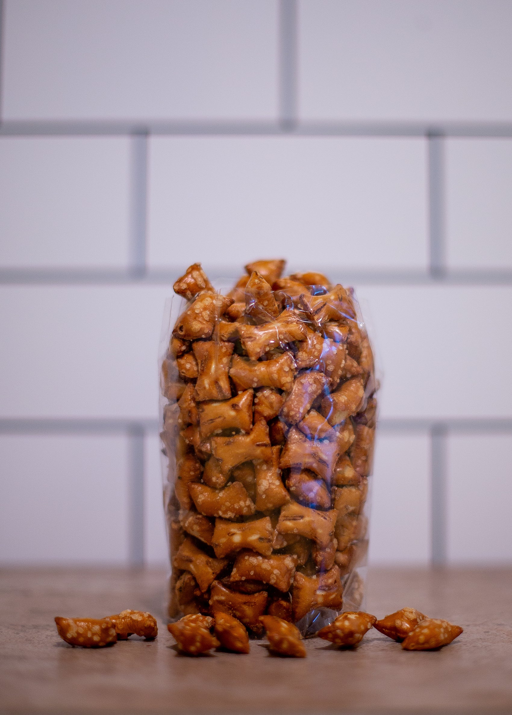 Peanut Butter Filled Pretzel Nubs